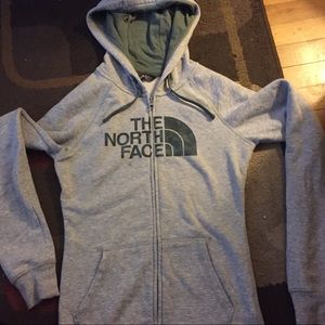North face Zip Up size Xs